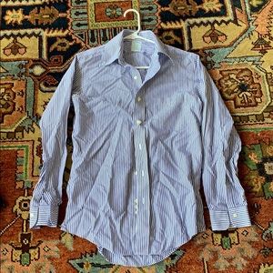Brooks Brothers Blue/White Striped Button Down